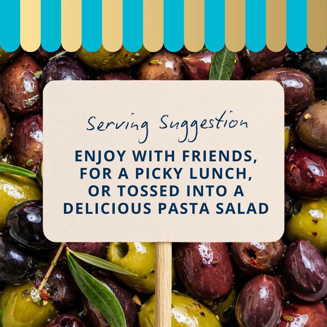 Pitted Greek Mixed Olives