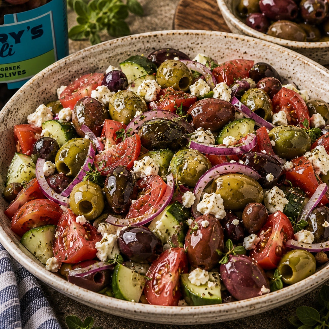 Greek Salad, Upgraded