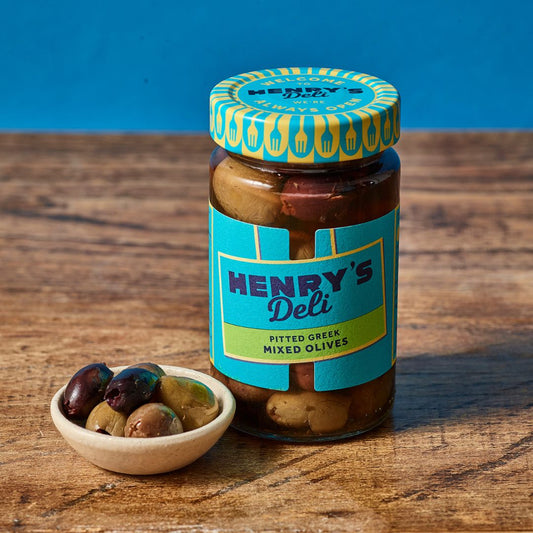 Pitted Greek Mixed Olives
