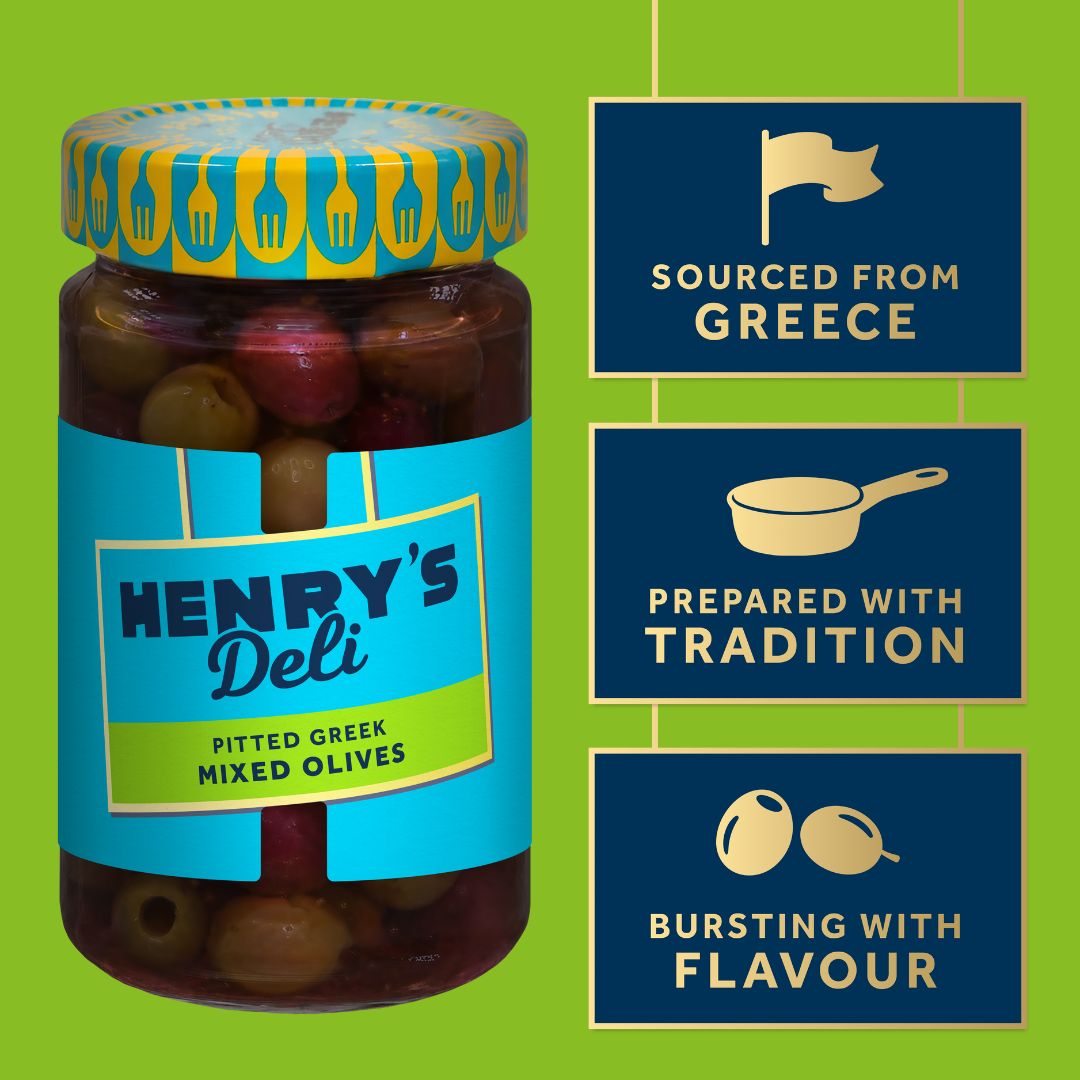 Pitted Greek Mixed Olives