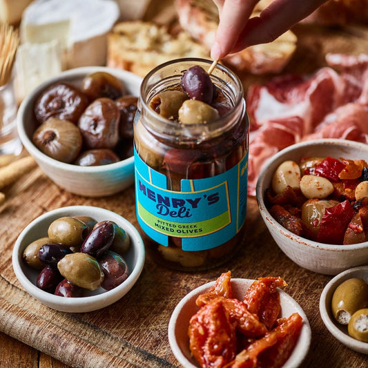Pitted Greek Mixed Olives
