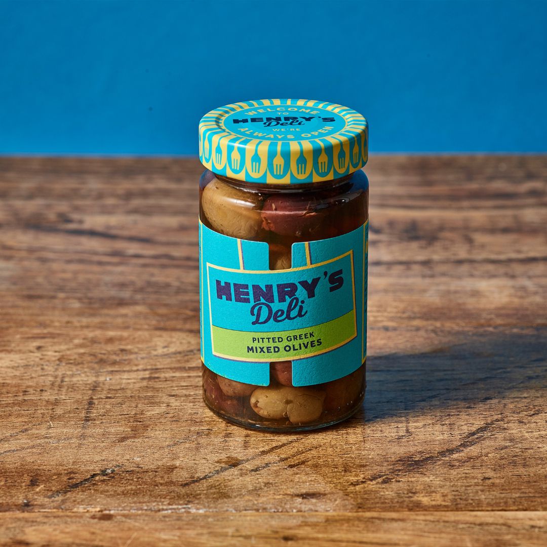 Pitted Greek Mixed Olives